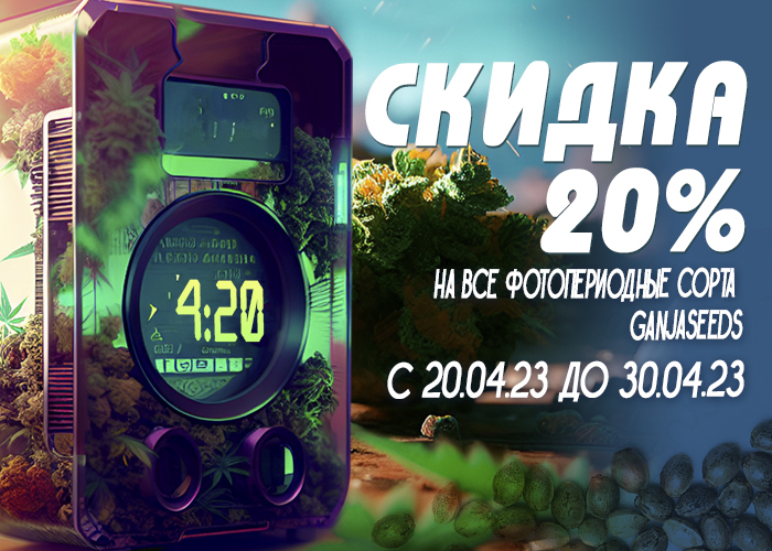 В 4:20 с GanjaSeeds!