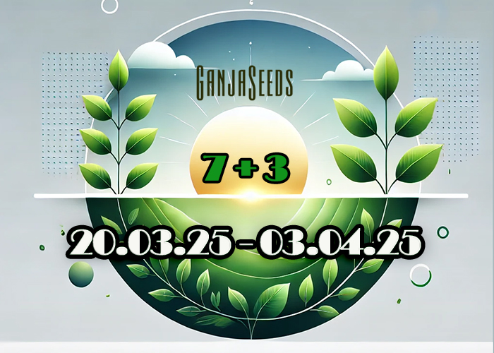 Забирай бонусы от GanjaSeeds!