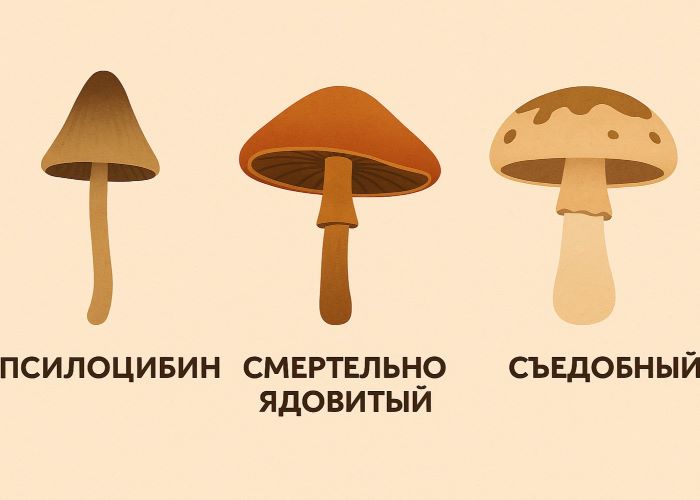 Риск неправильной идентификации грибов